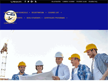 Tablet Screenshot of constructionclasses.com